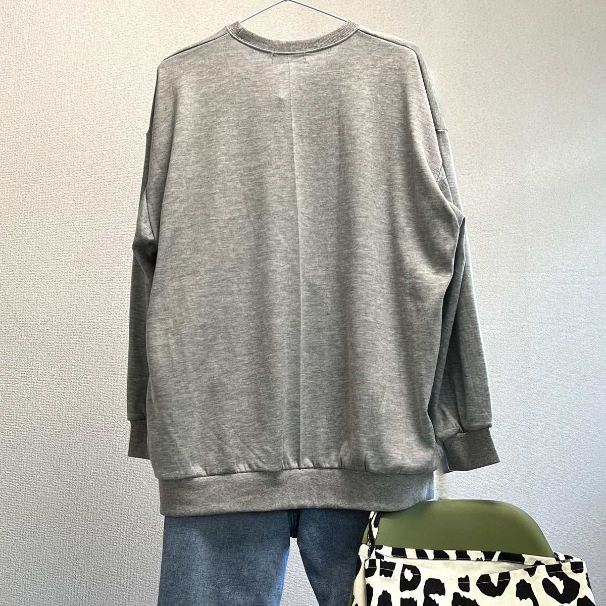 CLAN FRASER オーバーフィット トレーナーロンT