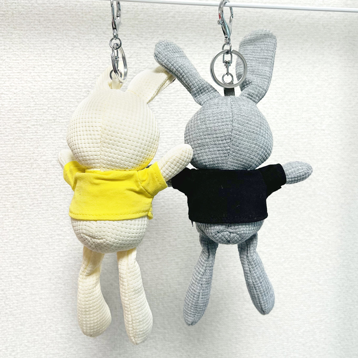 ウサギぬいぐるみキーホルダー