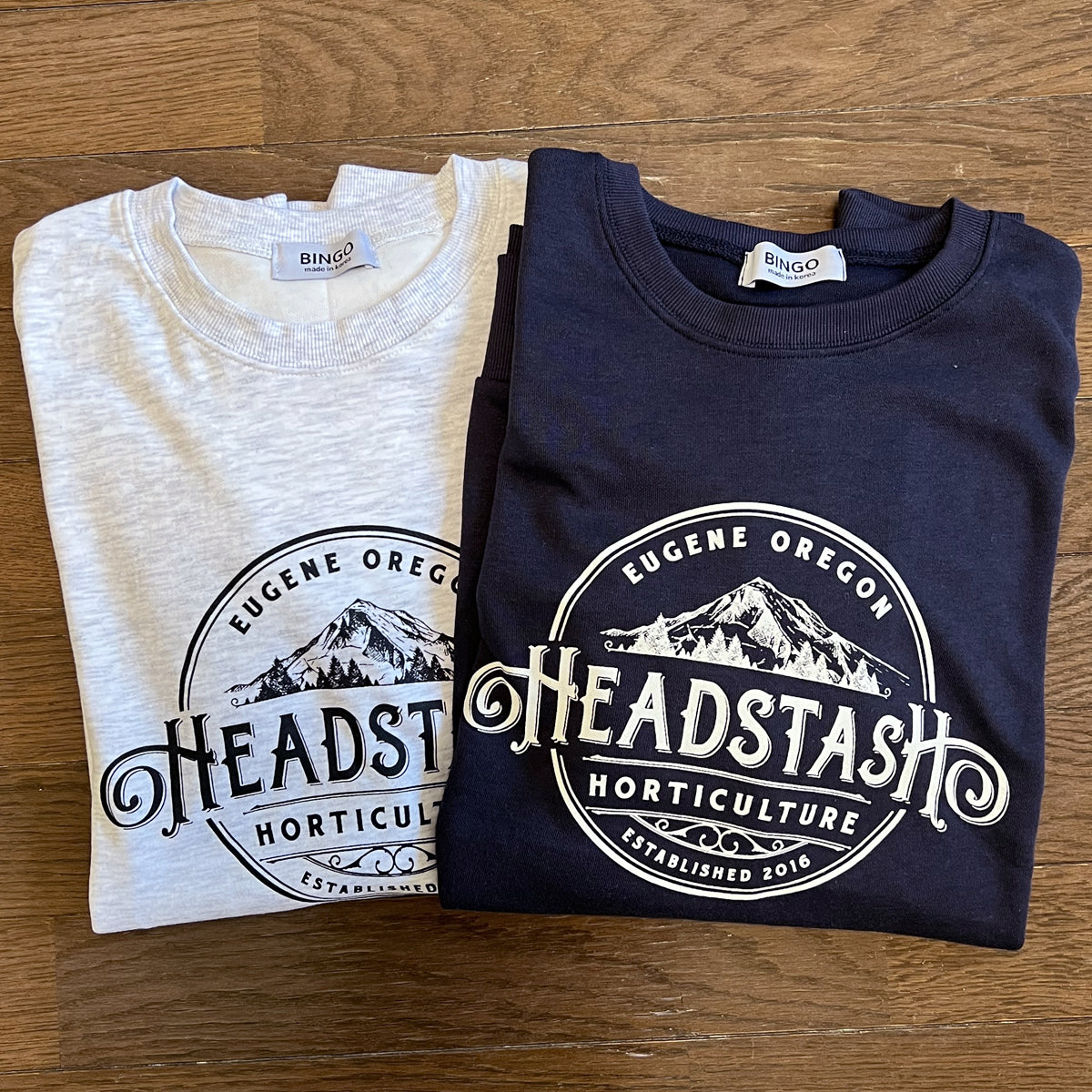 HEADSTASH オーバーフィットトレーナーロンT