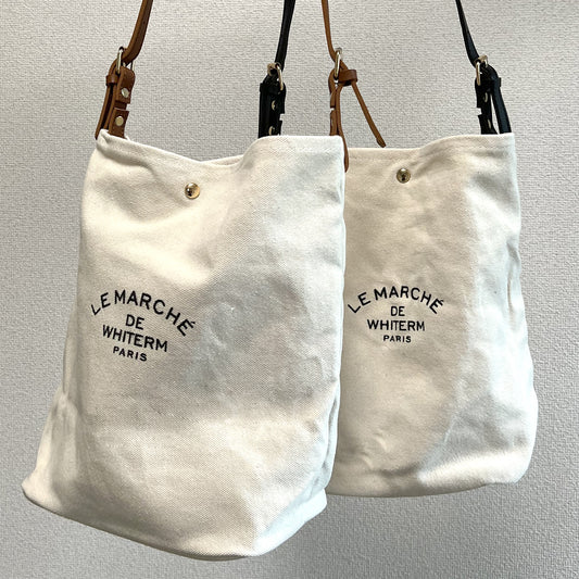 キャンバス ショルダートートバッグ