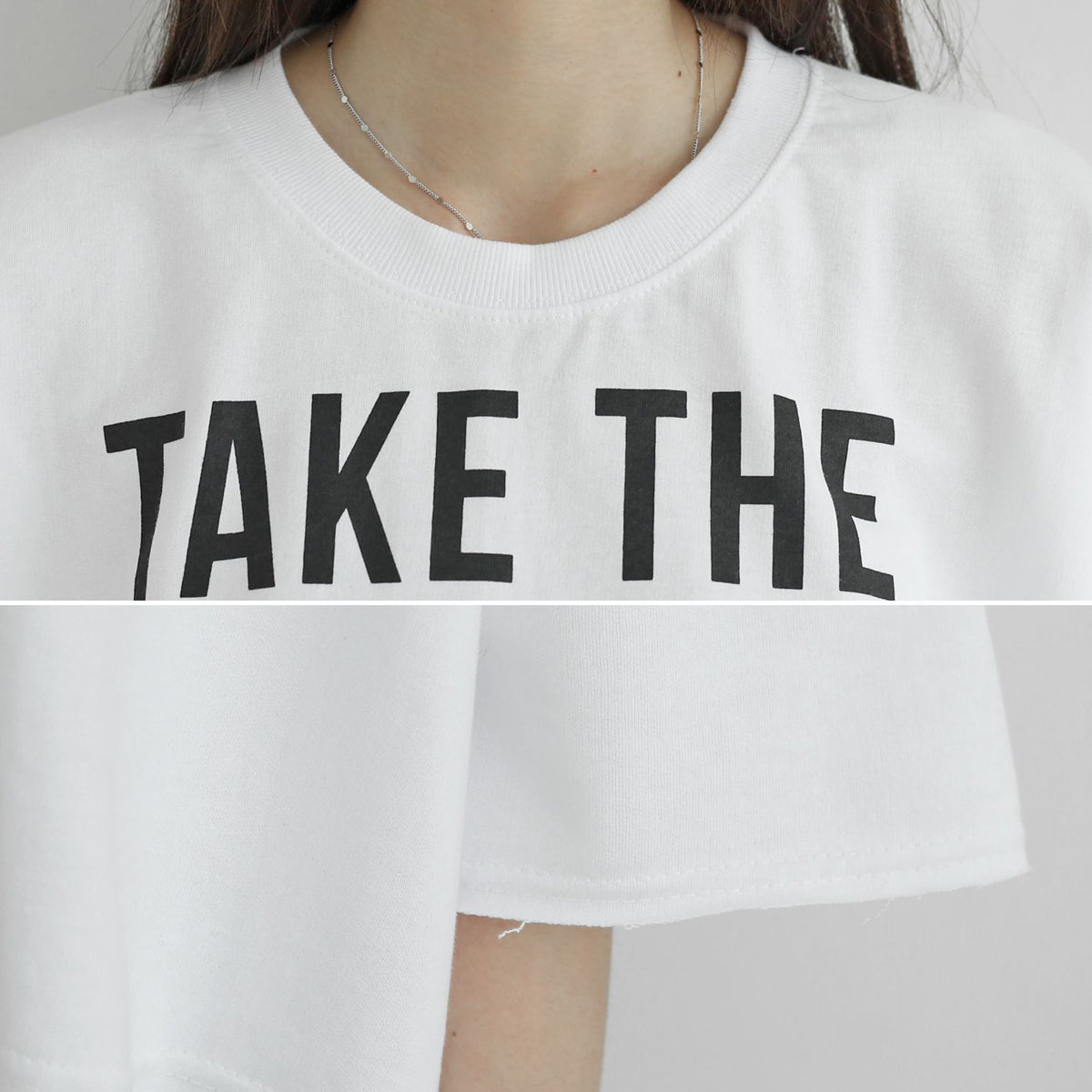 IM LIMITED クロップTシャツ