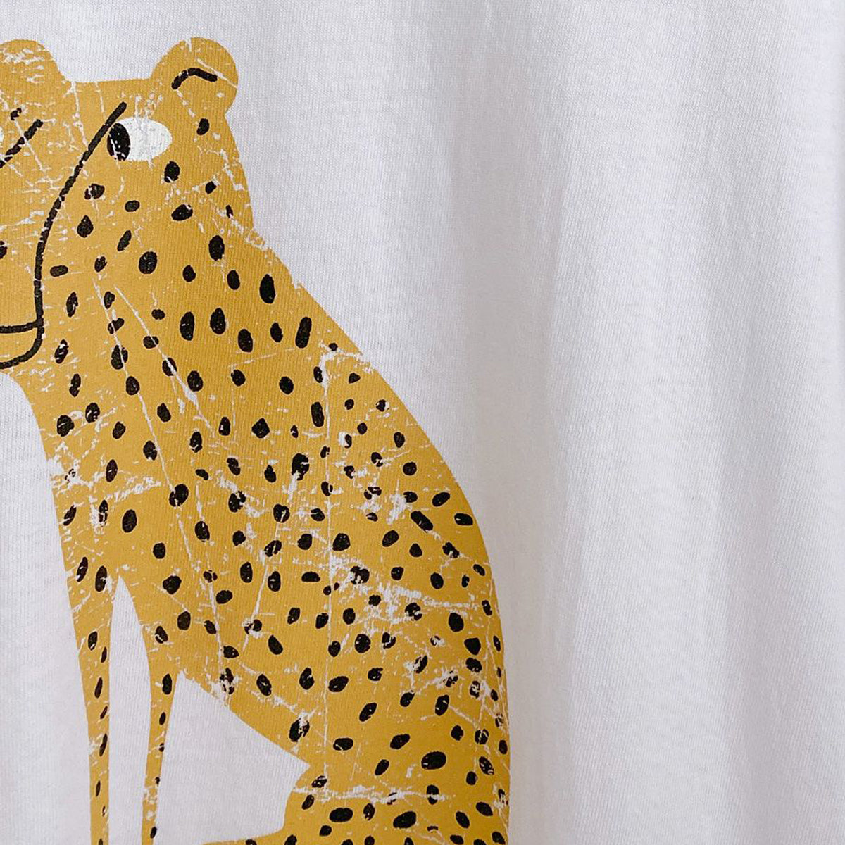 ルーズフィット チーター Tシャツ