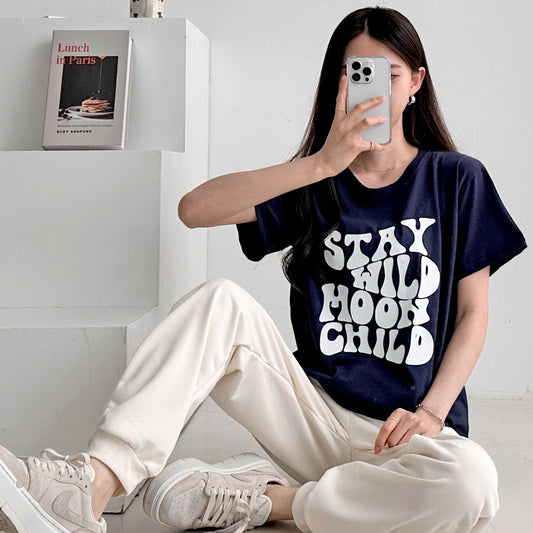 Tシャツ STAY WILD MOON CHILD