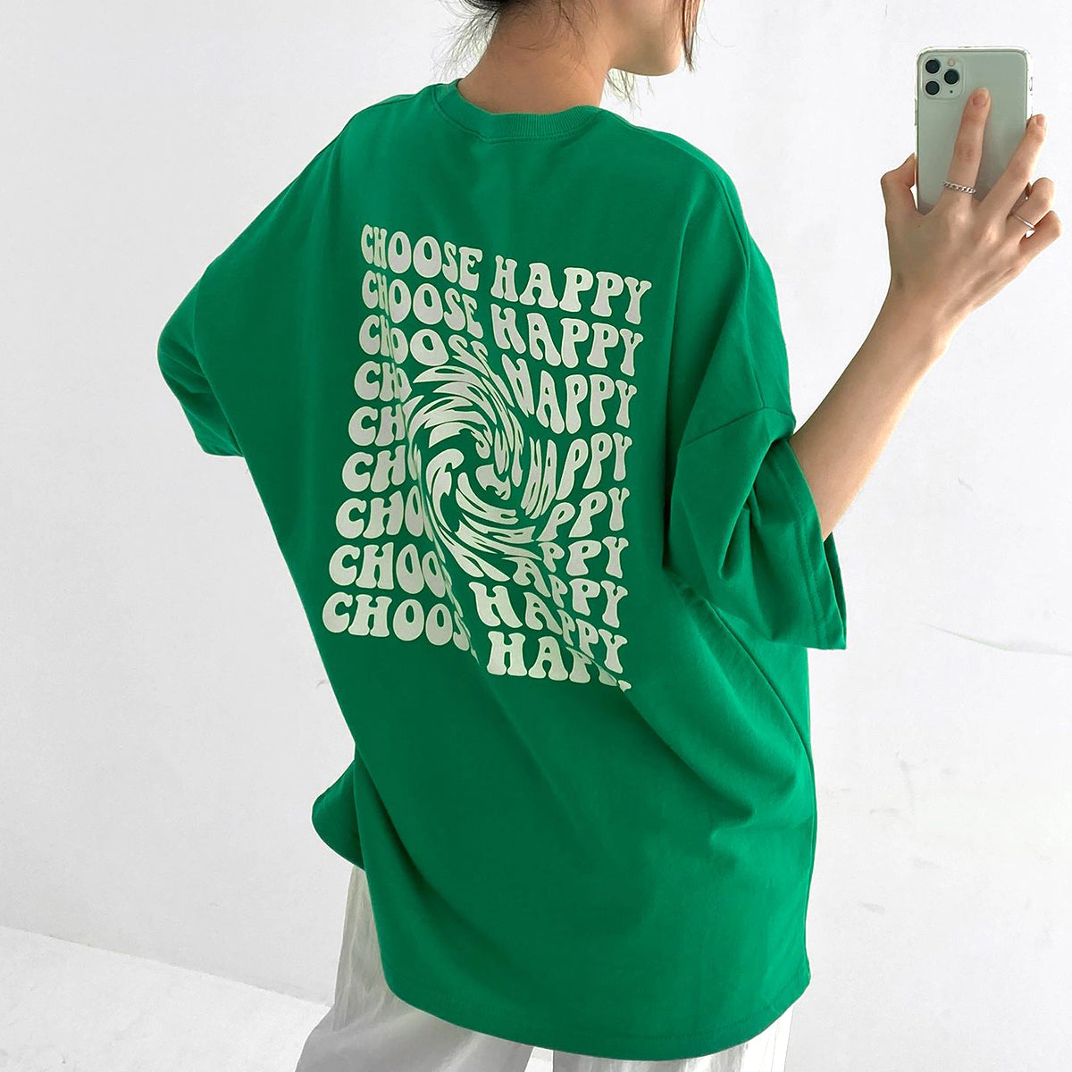 Tシャツ CHOOSE HAPPY