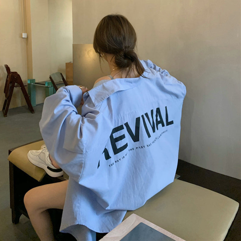 REVIVALシャツ ルーズフィット