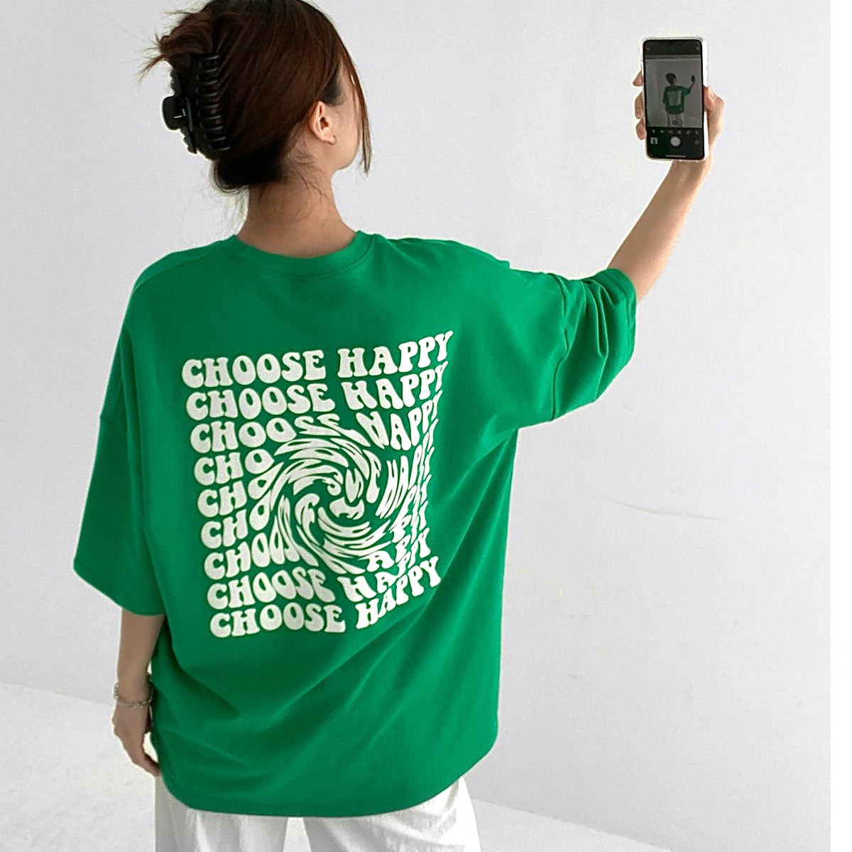 Tシャツ CHOOSE HAPPY
