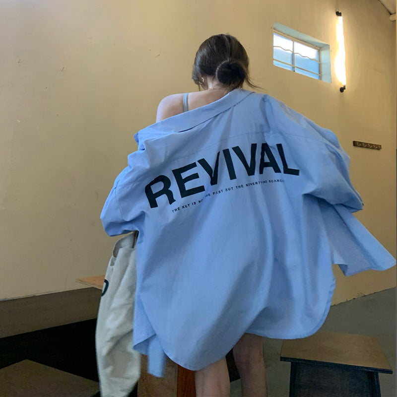 REVIVALシャツ ルーズフィット