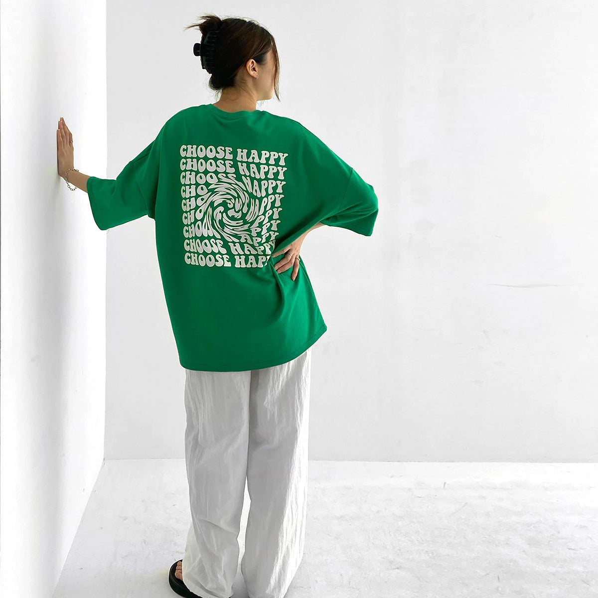 Tシャツ CHOOSE HAPPY