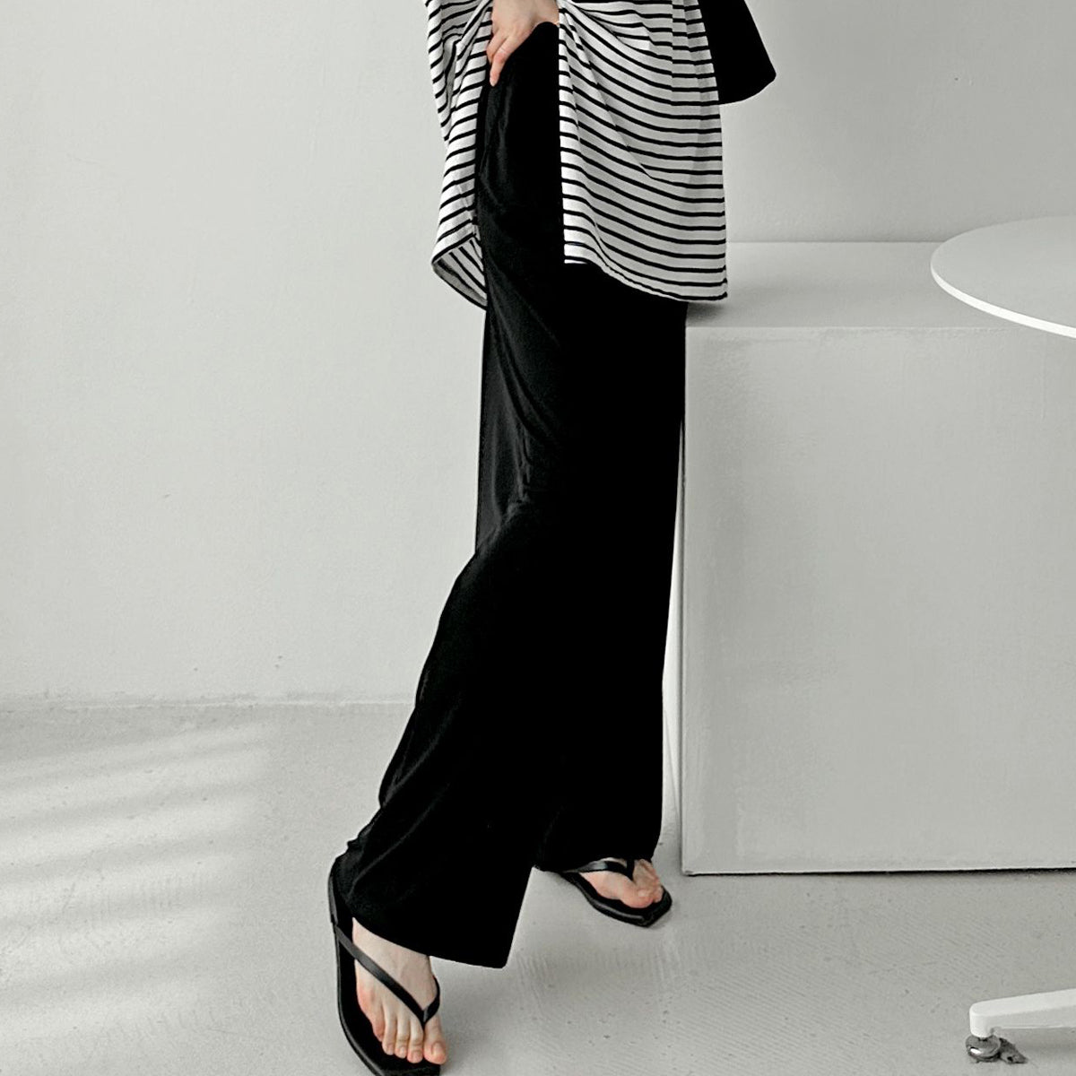 クーリングワイドパンツ