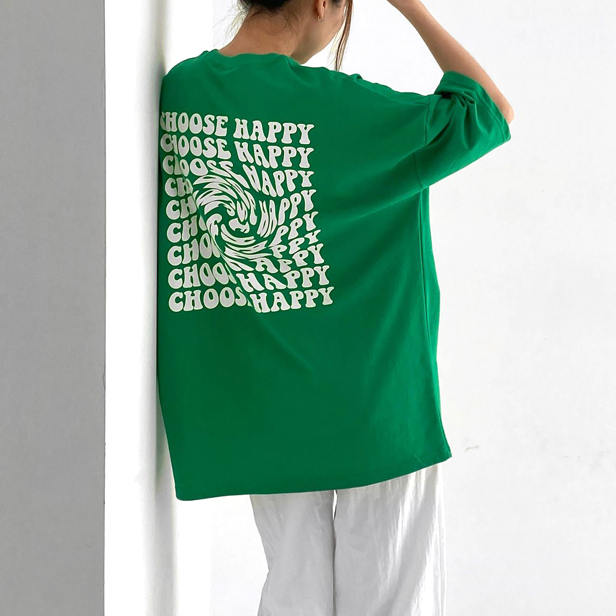 Tシャツ CHOOSE HAPPY