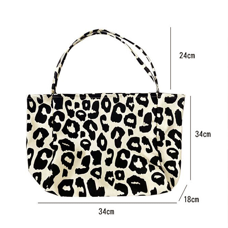 トートバッグ ヒョウ柄 レオパード アニマル柄