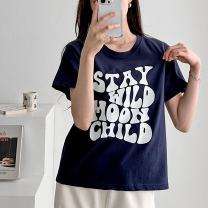 Tシャツ STAY WILD MOON CHILD