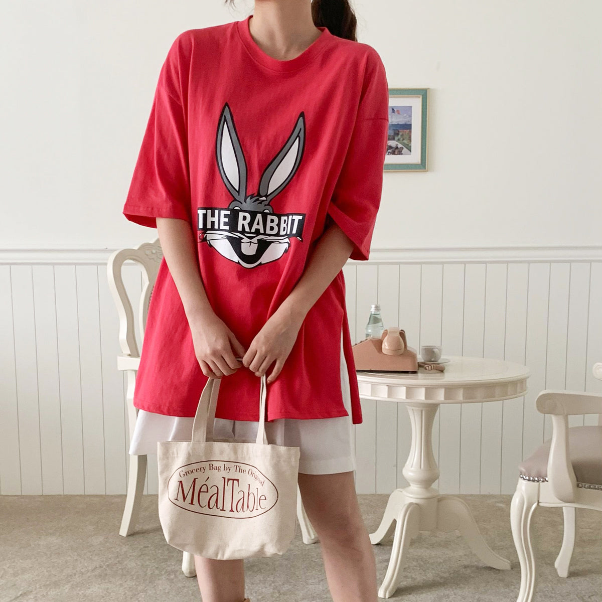 Tシャツ THE RABBIT【デイリープチプラ韓国ファッション通販 ...