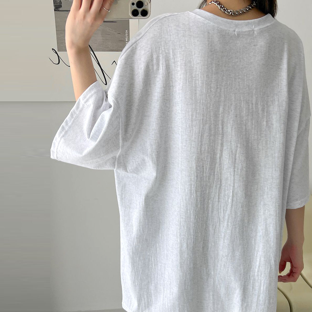 さかさまテディベア ビッグTシャツ【デイリープチプラ韓国ファッション